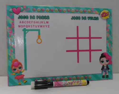 Lousa Mágica Patrulha Canina Vários Temas Jogos no Verso