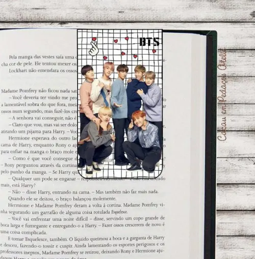 Marcador de Páginas Magnético Kpop Doramas