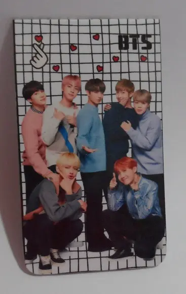 Marcador de Páginas Magnético K'pop Bts Geek Fandom