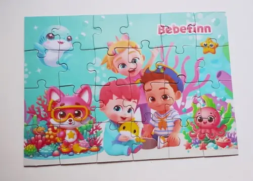 Quebra Cabeça Bebefinn Lembrancinha Infantil
