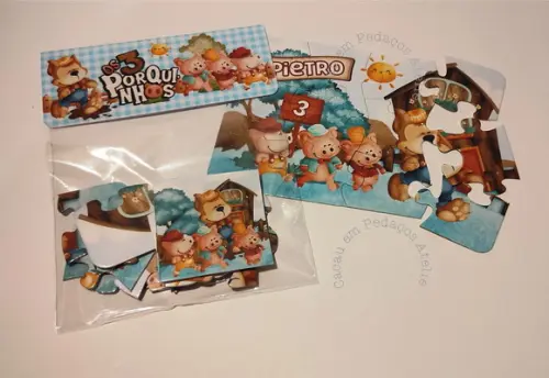 Quebra Cabeça Numberblocks 10x15cm Lembrancinha Aniversário