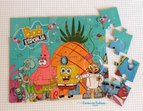 Quebra Cabeça 24 Peças Wandinha Wednesday Lembrancinha 20x30