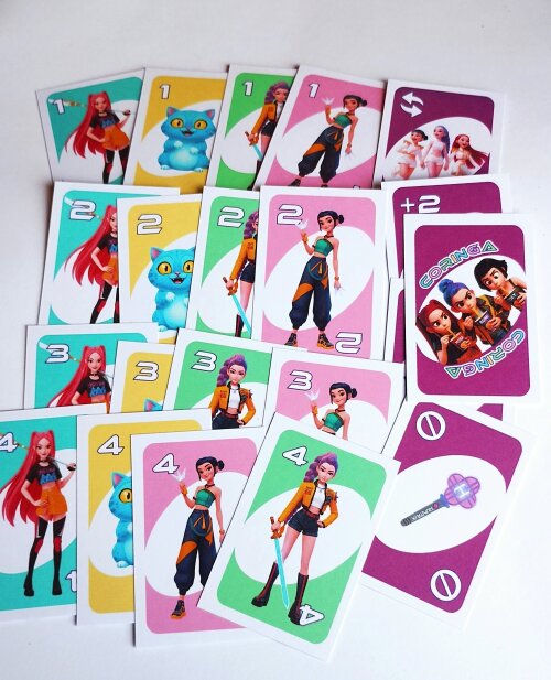Uno Guerreiras do Kpop Huntrix Lembrancinha de Aniversário