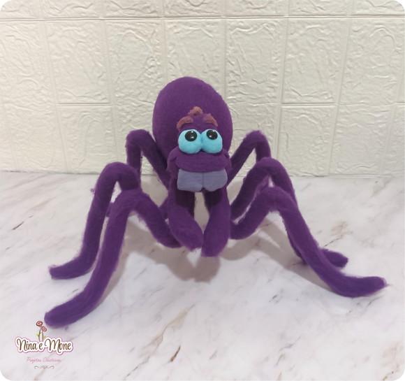 Aranha Frank de Feltro - Tema Próxima Parada Lar Doce Lar