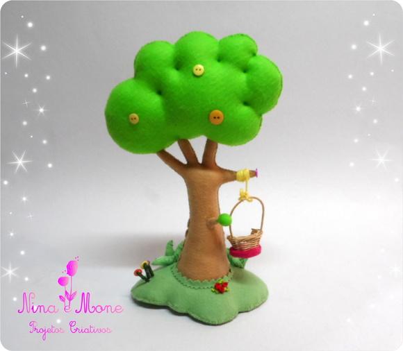 Árvore Lalaloopsy em Feltro