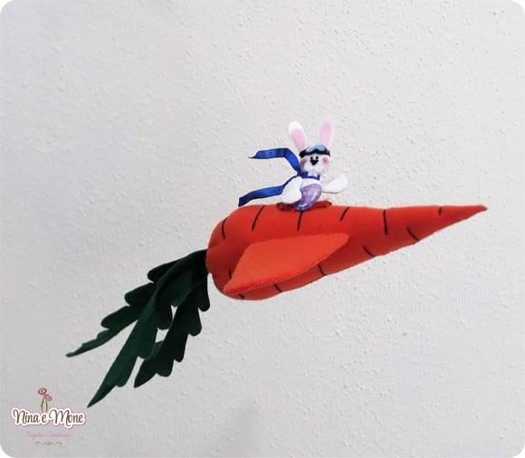 Avião Coelho de Feltro