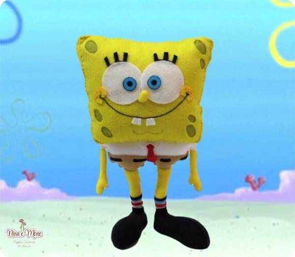 Bob Esponja de feltro