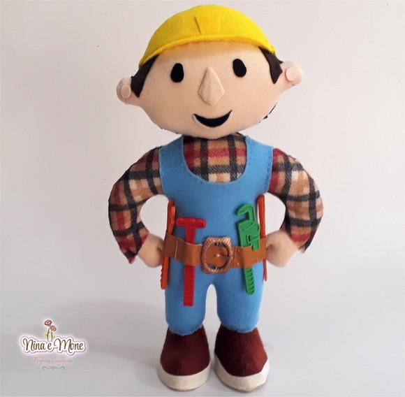 Bob o Construtor em Feltro