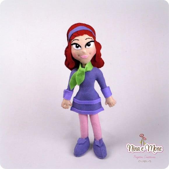 Boneca Daphne de Feltro - Tema Scooby Doo