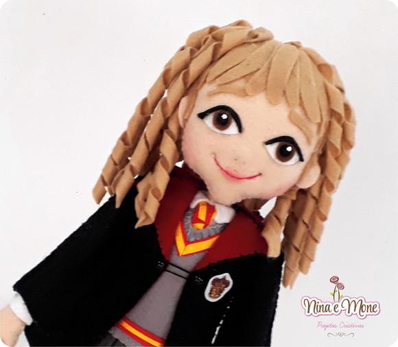 Boneca Hermione de Feltro