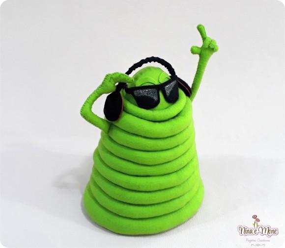 Boneco Blooby de feltro (Transilvania)