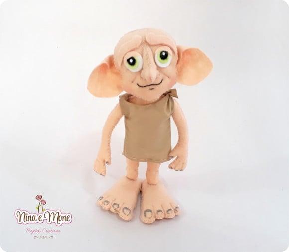 Boneco Dobby de Feltro