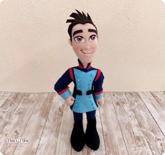Boneco Gabe de Feltro - Tema Elena de Avalor