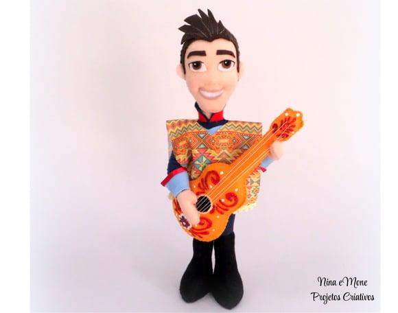 Boneco Gabe de Feltro - Tema Elena de Avalor