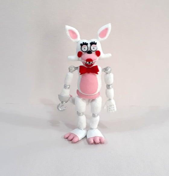 Boneco Funtime Foxy de Feltro (fnaf)