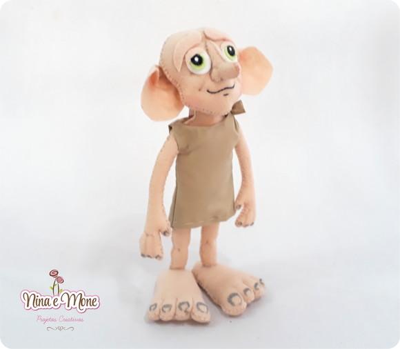 Boneco Dobby de Feltro