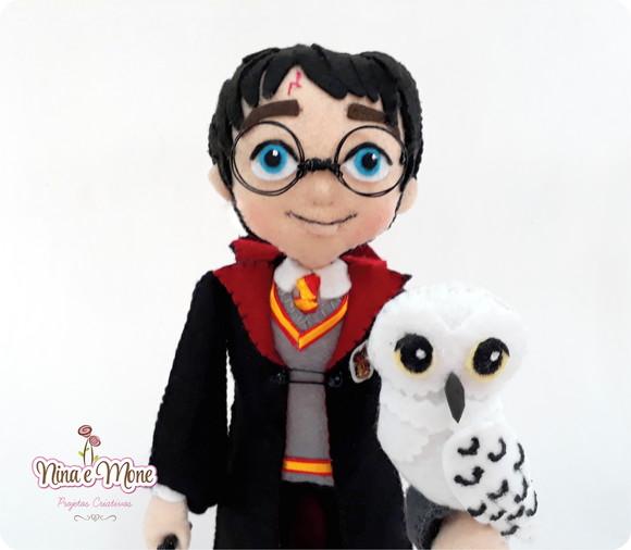 Boneco Harry Potter de Feltro