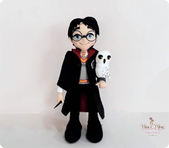 Boneco Harry Potter de Feltro
