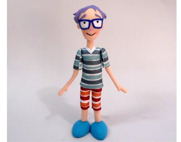 Boneco Paulo de Feltro - Palavra Cantada