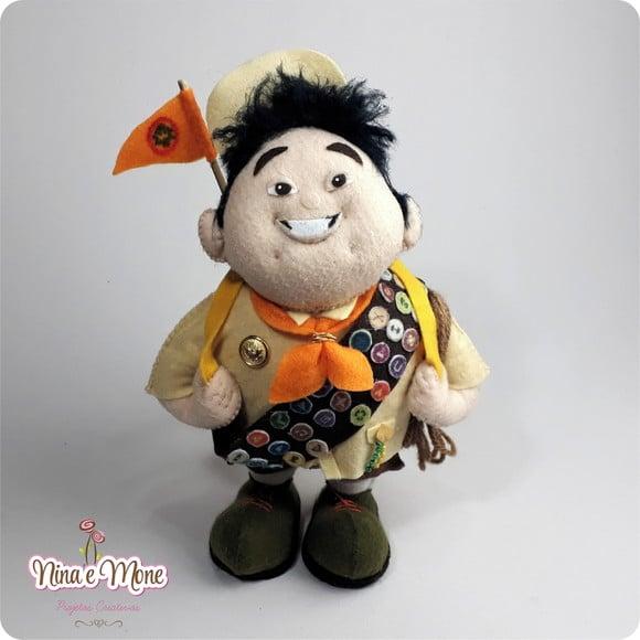 Boneco Russel de Feltro - Tema Up