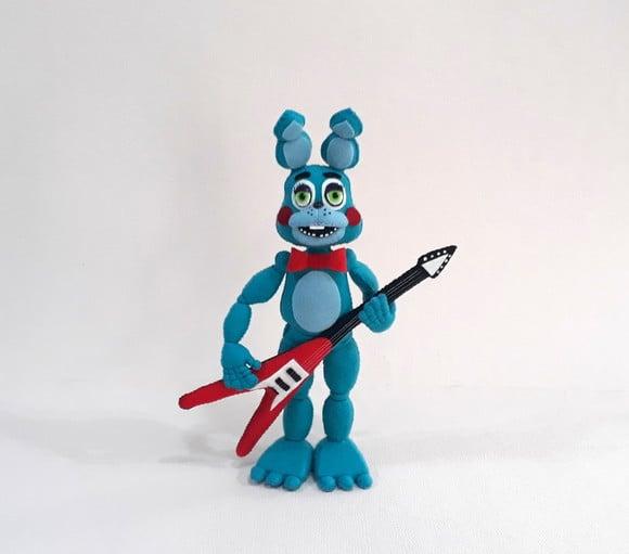 Boneco Toy Bonnie de Feltro (fnaf)
