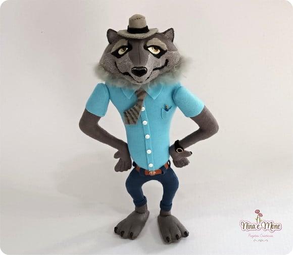 Boneco Wayne de Feltro (transilvania)
