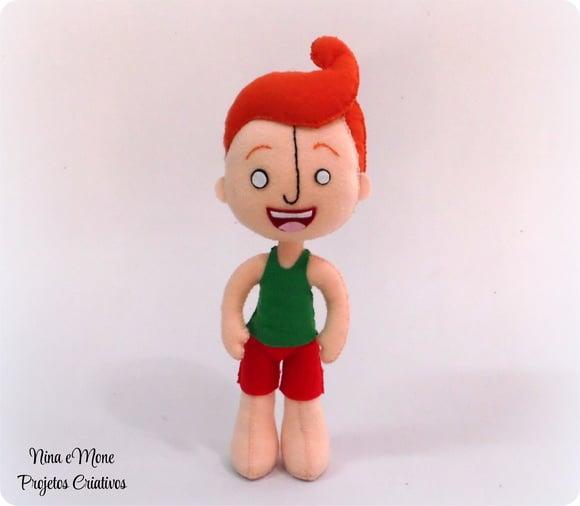 Boneco Tito de Feltro