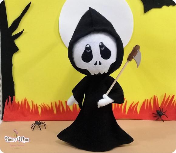 Boneco Zé Finito de Feltro (halloween)