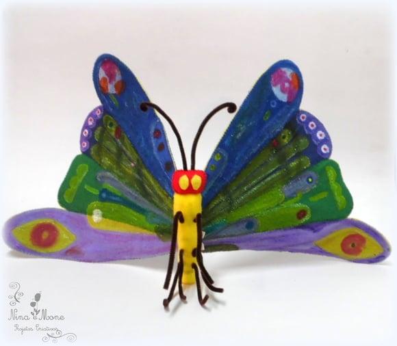 Borboleta de Feltro