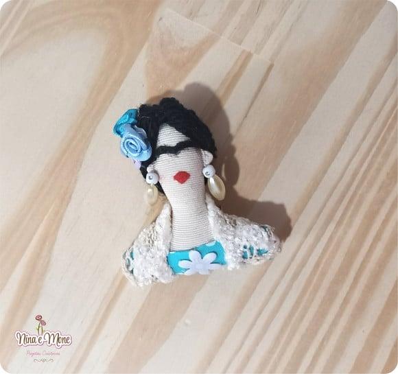 Broche Frida e Melindrosas