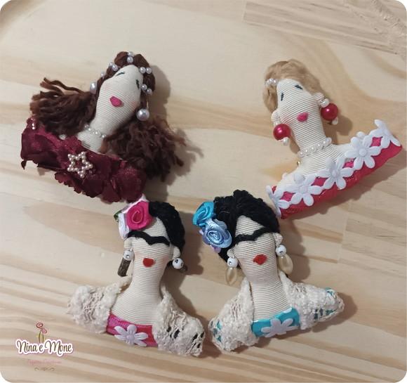 Broche Frida e Melindrosas
