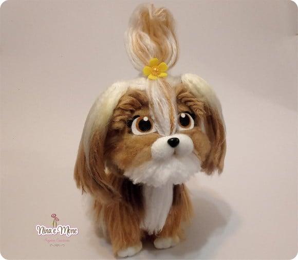 Cachorrinha Daisy de Feltro - Tema Pets