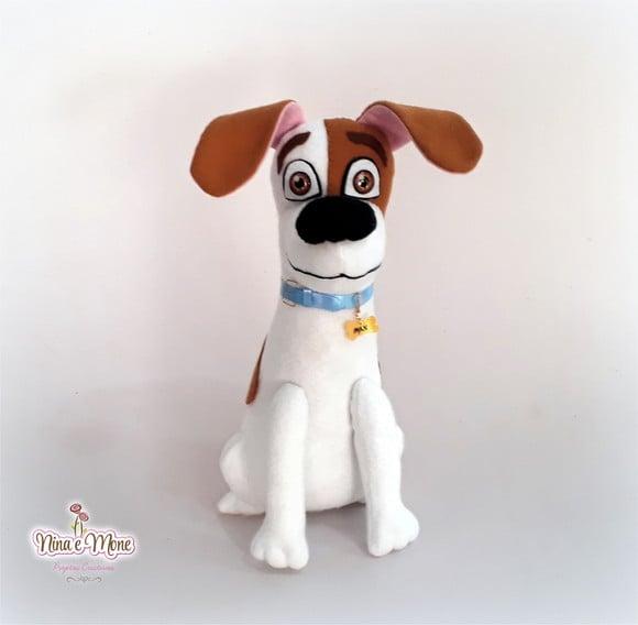 Cachorro Max de Feltro - Pets: a Vida Secreta dos Bichos
