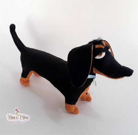 Cachorro Buddy de Feltro - Pets: a Vida Secreta dos Bichos