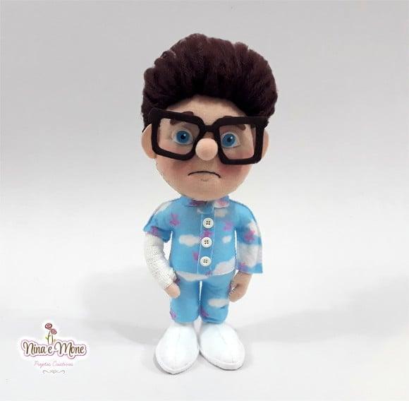 Carl Fredricksen de Pijamas de Feltro - Tema Up