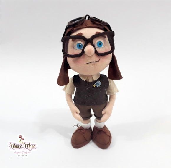 Carl Fredricksen Aviador de Feltro - Tema Up