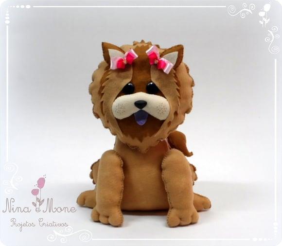 Chow Chow de feltro