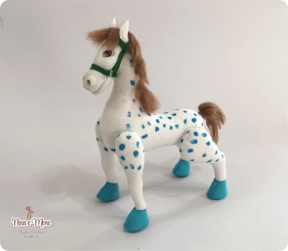 Cavalo de Feltro - Tema Pippi Meialonga