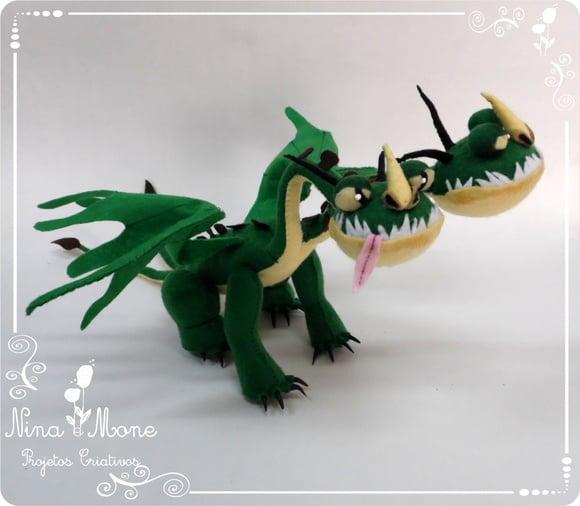 Dragão Ziperarrepiante de Feltro