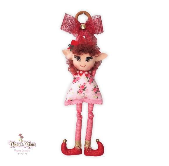 Duende de Porta Natalino de Feltro