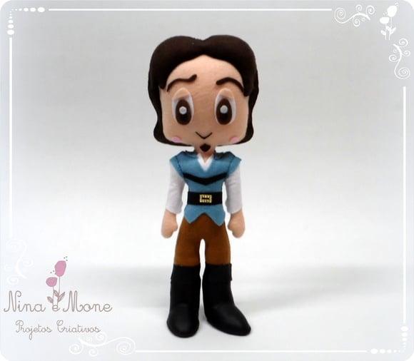 Flynn Rider em Feltro
