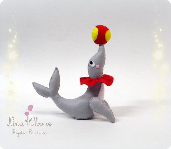 Foca equilibrista de Feltro
