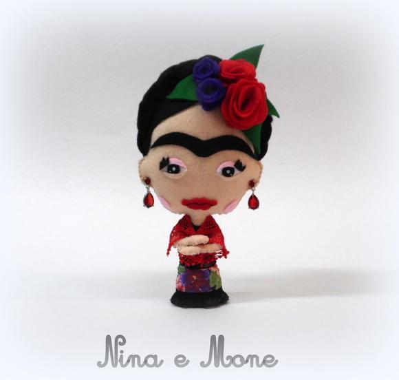 Frida Kahlo em Feltro
