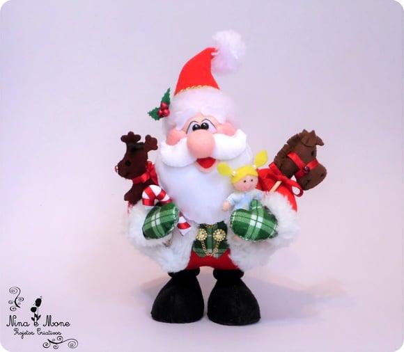 Papai Noel de Feltro