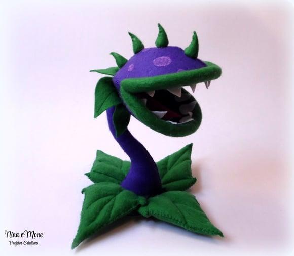 Planta Carnívora de Feltro