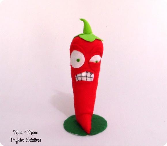 Pimenta Zumbi de Feltro
