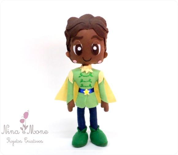 Príncipe Naveen em Feltro
