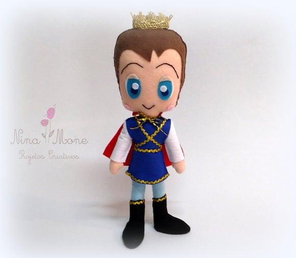 Príncipe - Branca De Neve Em Feltro