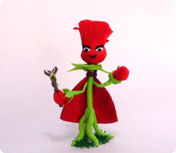 Rosa Zumbi de Feltro
