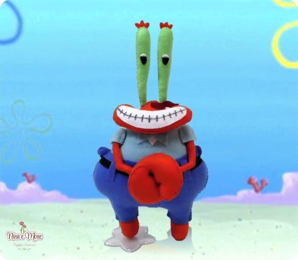 Seu Siriguejo de Feltro-tema Bob Esponja